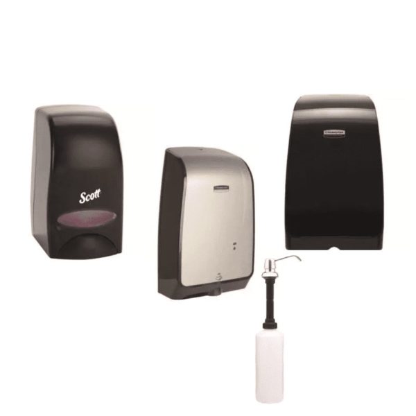 Soaps and Sanitizers Dispensers