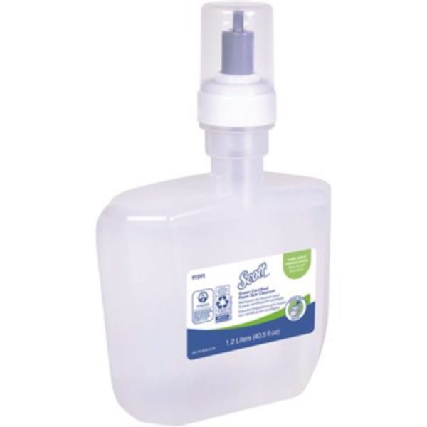Kleenex Green Certified Foam Skin Cleanser, Refill, 1,200 ml, 2 Refills_Case