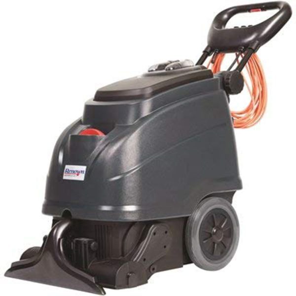 16", 9-gallon, self-contained carpet extractor, adjustable handle, 120 psi pump, 3-stage vac motor