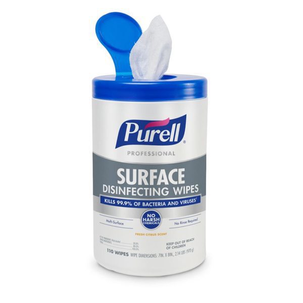 Purell Disinfecting Wipes 6x110wipes