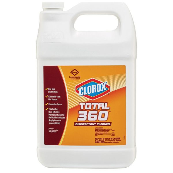 Clorox 128 Oz. Total 360 Disinfectant Cleaner Bottle (4/Carton)