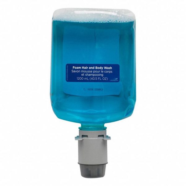 Pacific Blue Ultra Manual Foam Hair and Body Wash Dispenser Refill (4 Bottles Per Case)