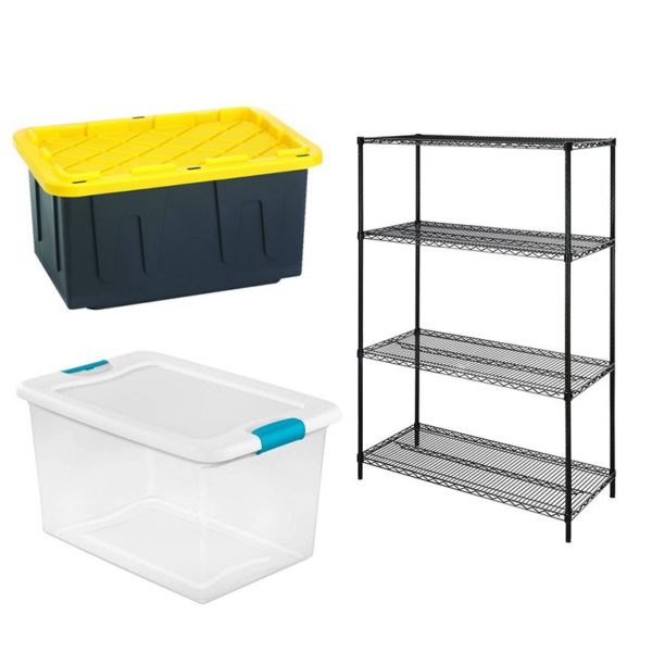 Storage Containers and Shelving