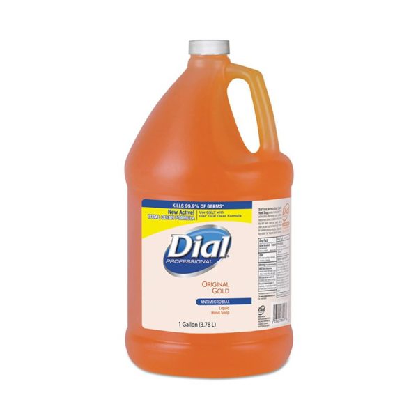 DIAL Dial Gold Antimicrobial Liquid Hand Soap - 4/1 Gallon Refill