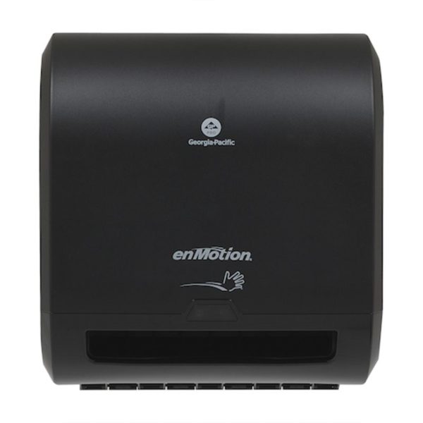 enMotion GP PRO Impulse 8 in. Black 1-Roll Automated Touchless Paper Towel Dispenser