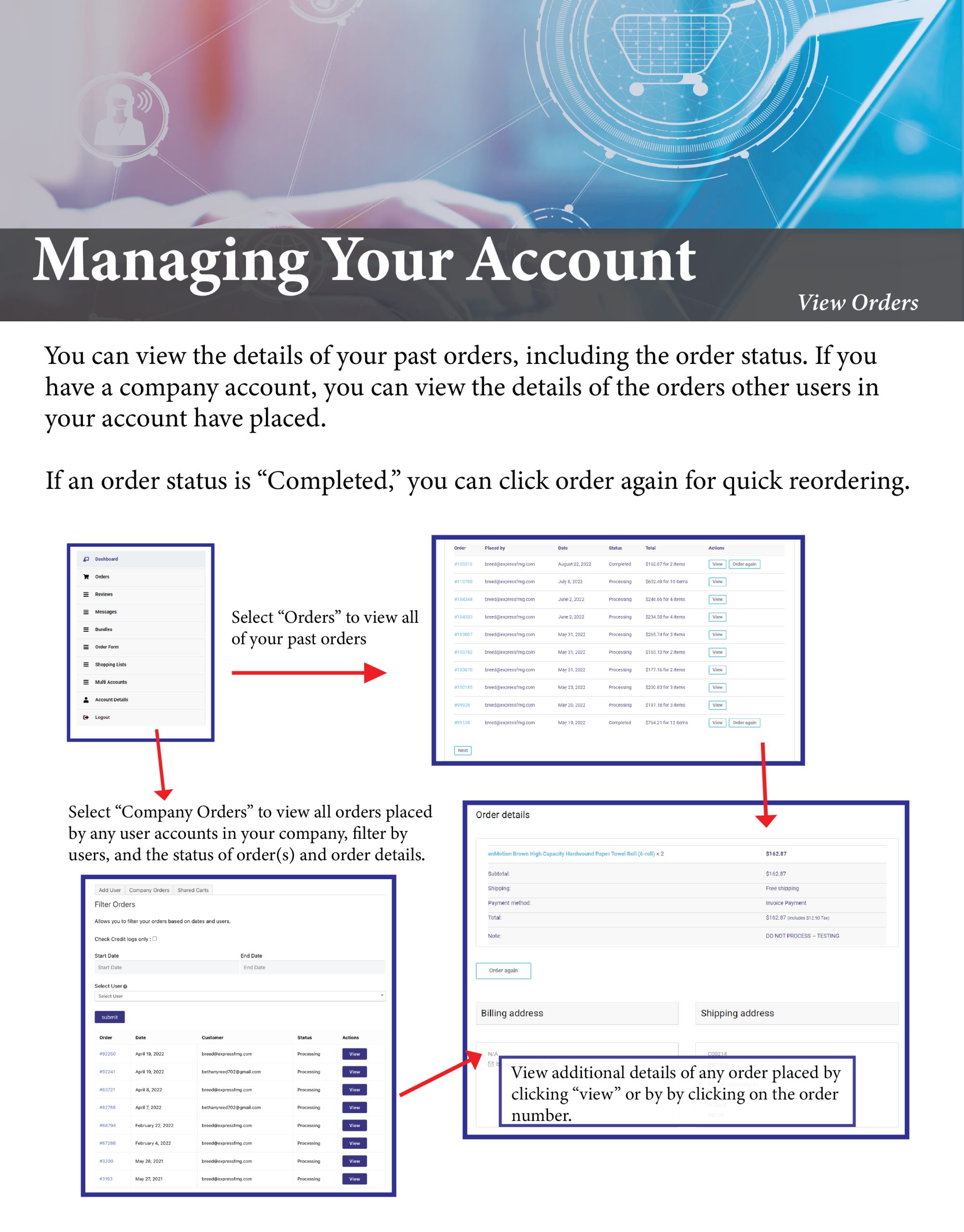 managing account